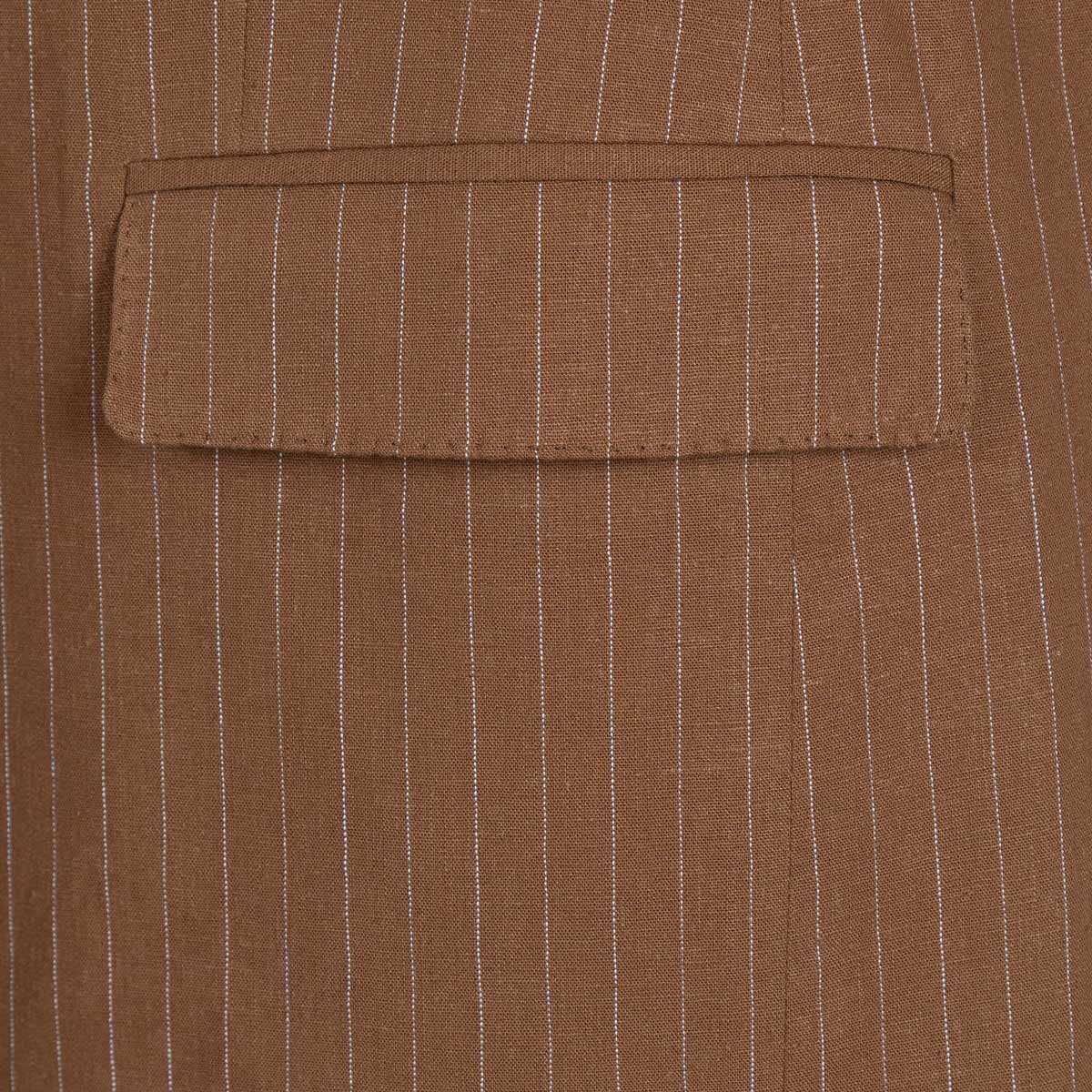 Men's Linen Flex Suit (LINCFX-51|TLF18/DB)