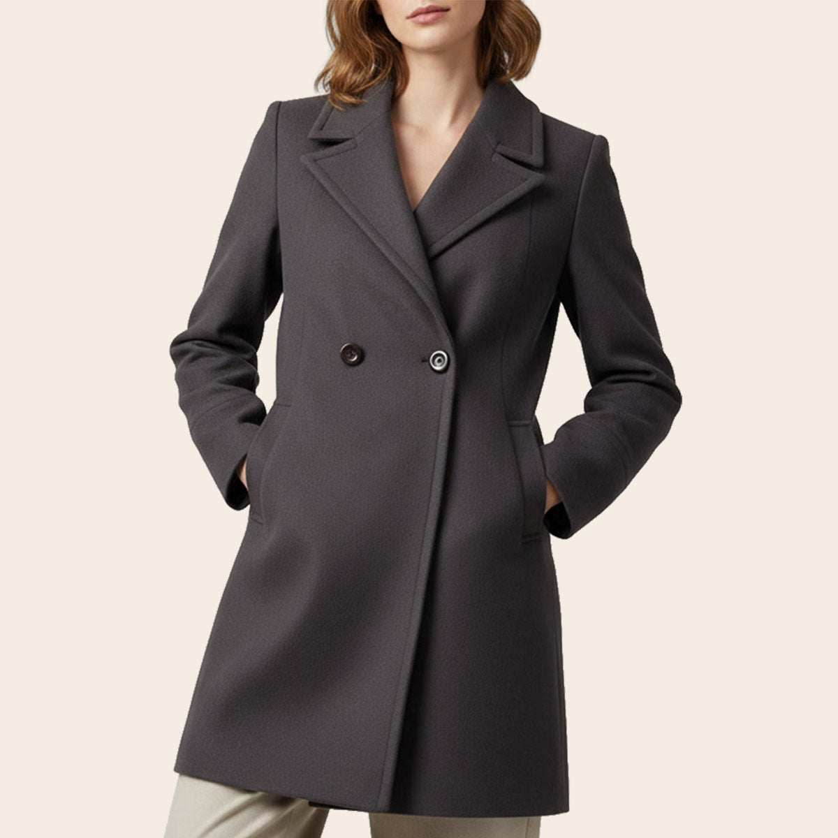 Women's Blazer Fabric Half Coat (ORGBLF-10|1116)