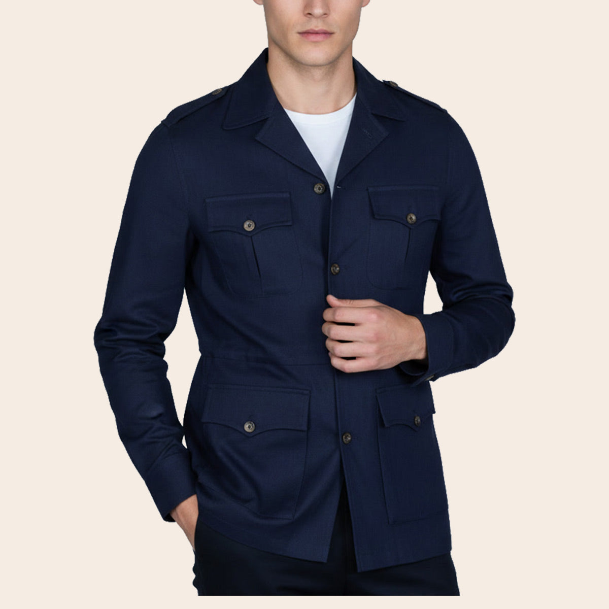 Men's Bush Coat (LINCBZ-4|BCT/DSG)