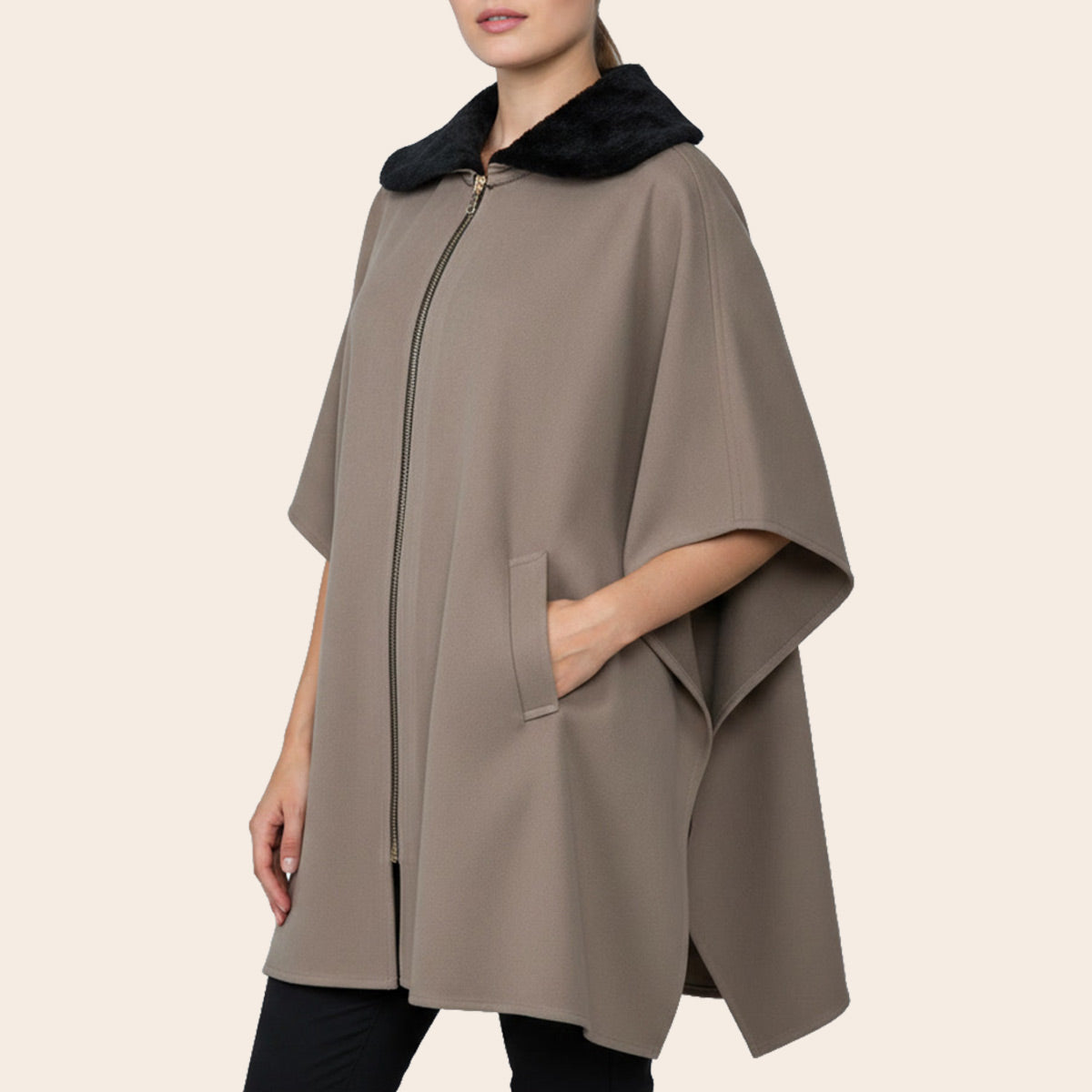Women's Microfiber Cape (ORGKNT-4|1811)