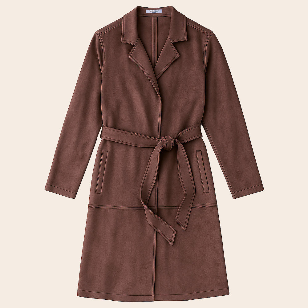 Women's Veloura Belted Half Coat (ORGSUD-2|1816)