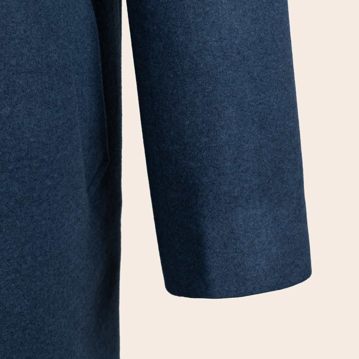 Men's Wool Blend Half Coat (LBL-34|CLR)