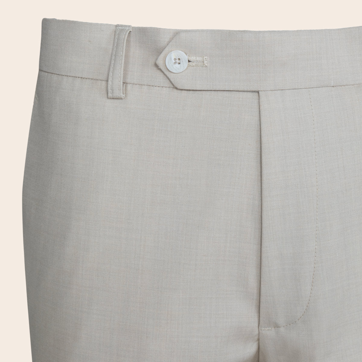 Men's Wool Rich Blend Trouser (STR-85|PTL)