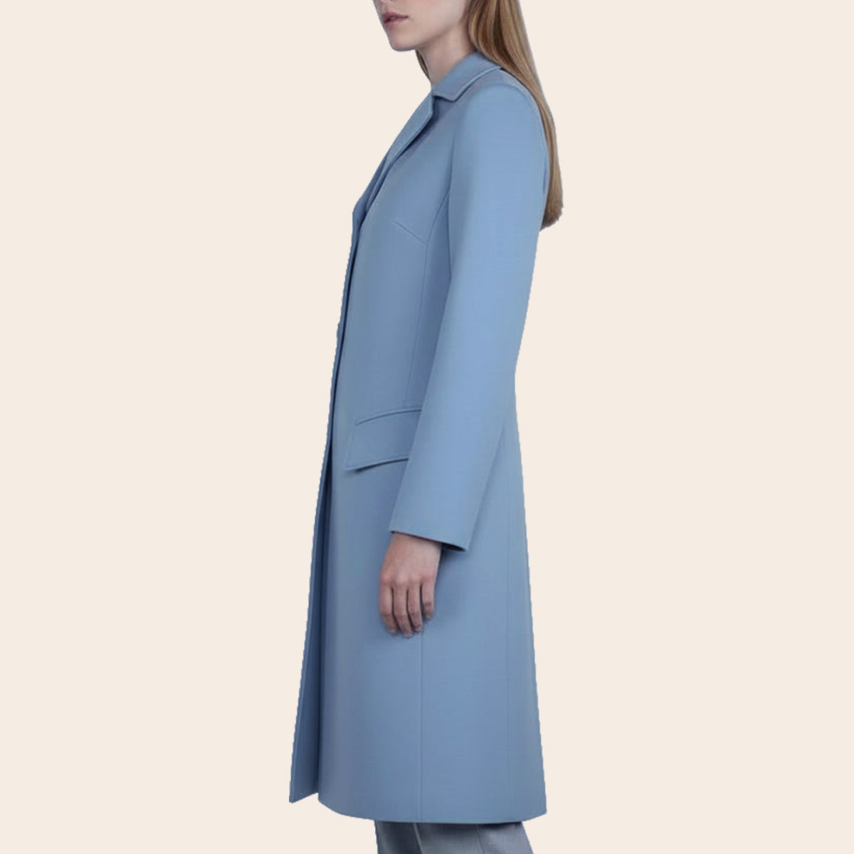 Women's Microfiber Over Coat (ORGKNT-1|1656)