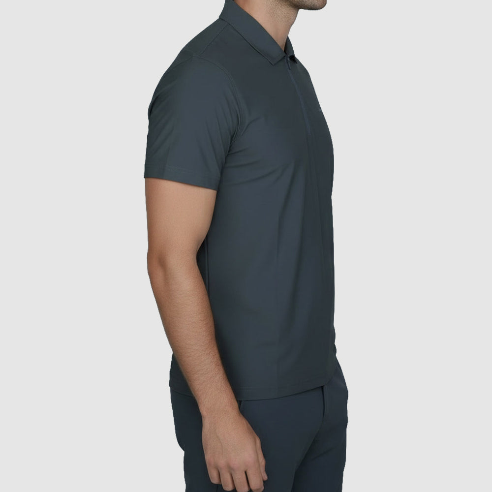 Aether Crisp Sporty Performance Polo (ATJRSC-3|PKT/HSQ)