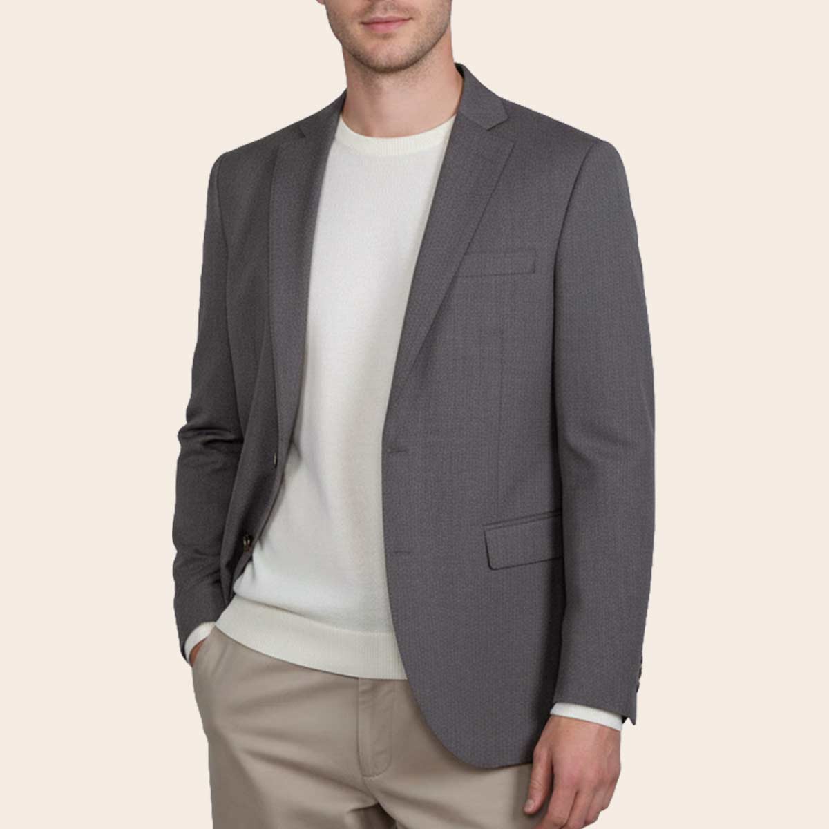 Men's Wool Blend Jacket (JTR-81|TLF18)