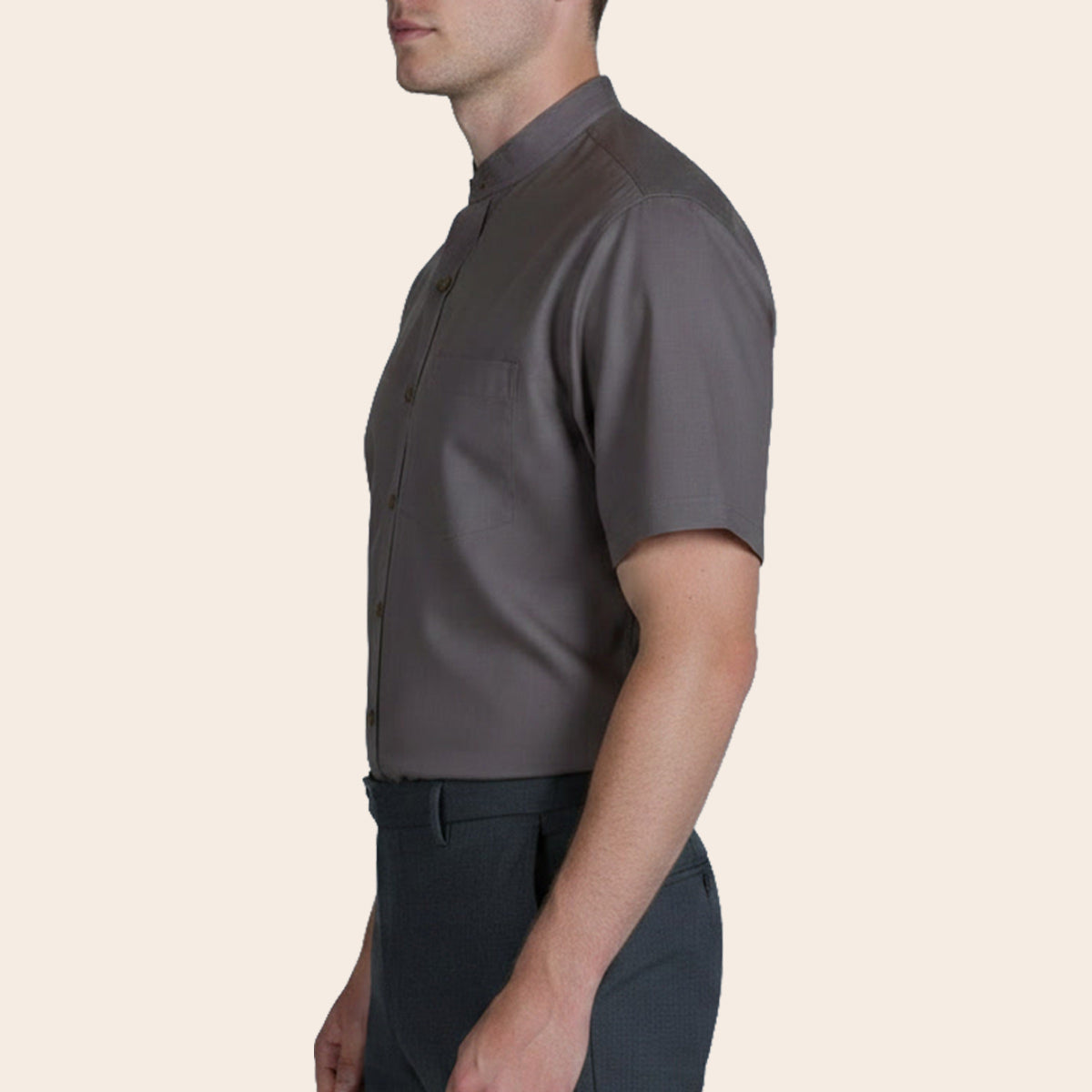 Men's Linen Lux Bushirt (LINCLX-12|BAN/HSP)