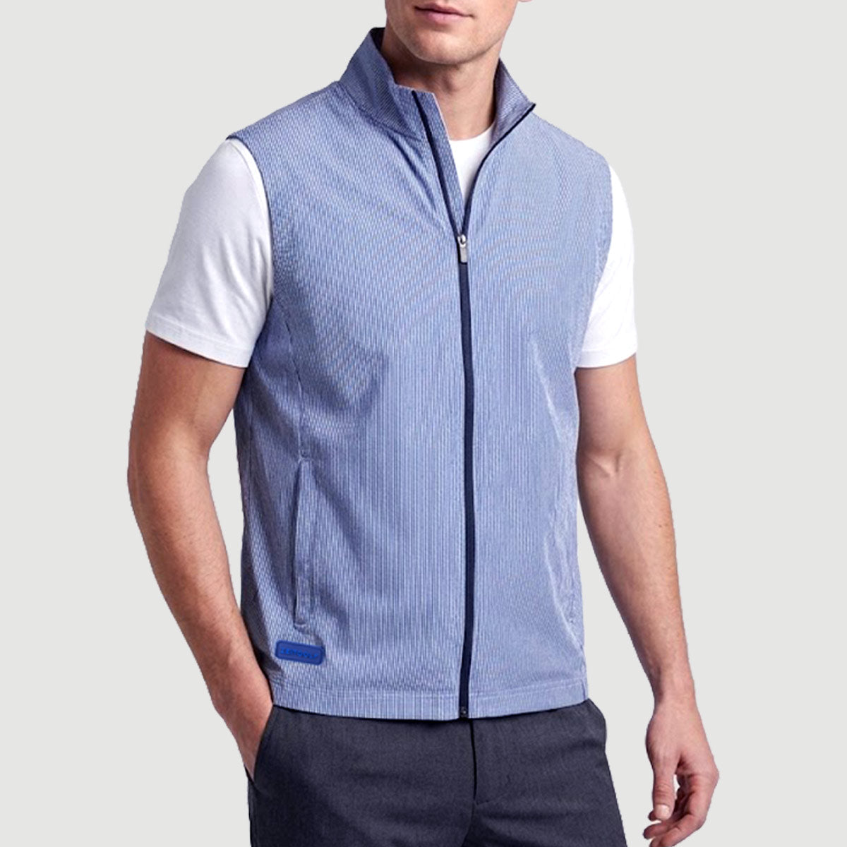 Men's Nylon Stretch Golf Performance Vest (JRNP-5|GLF/16)