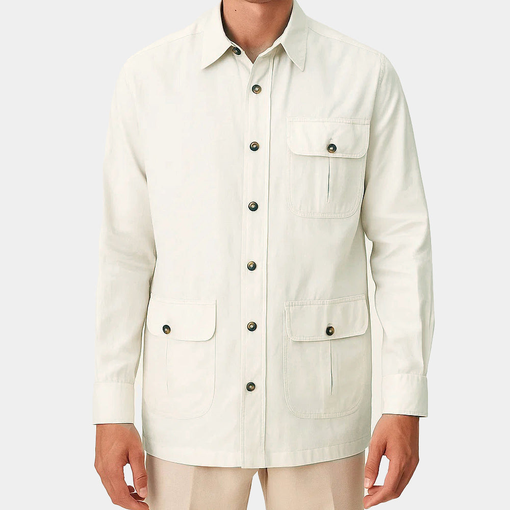 Men's Bush Coat (CTN-477|CLR/FSL)