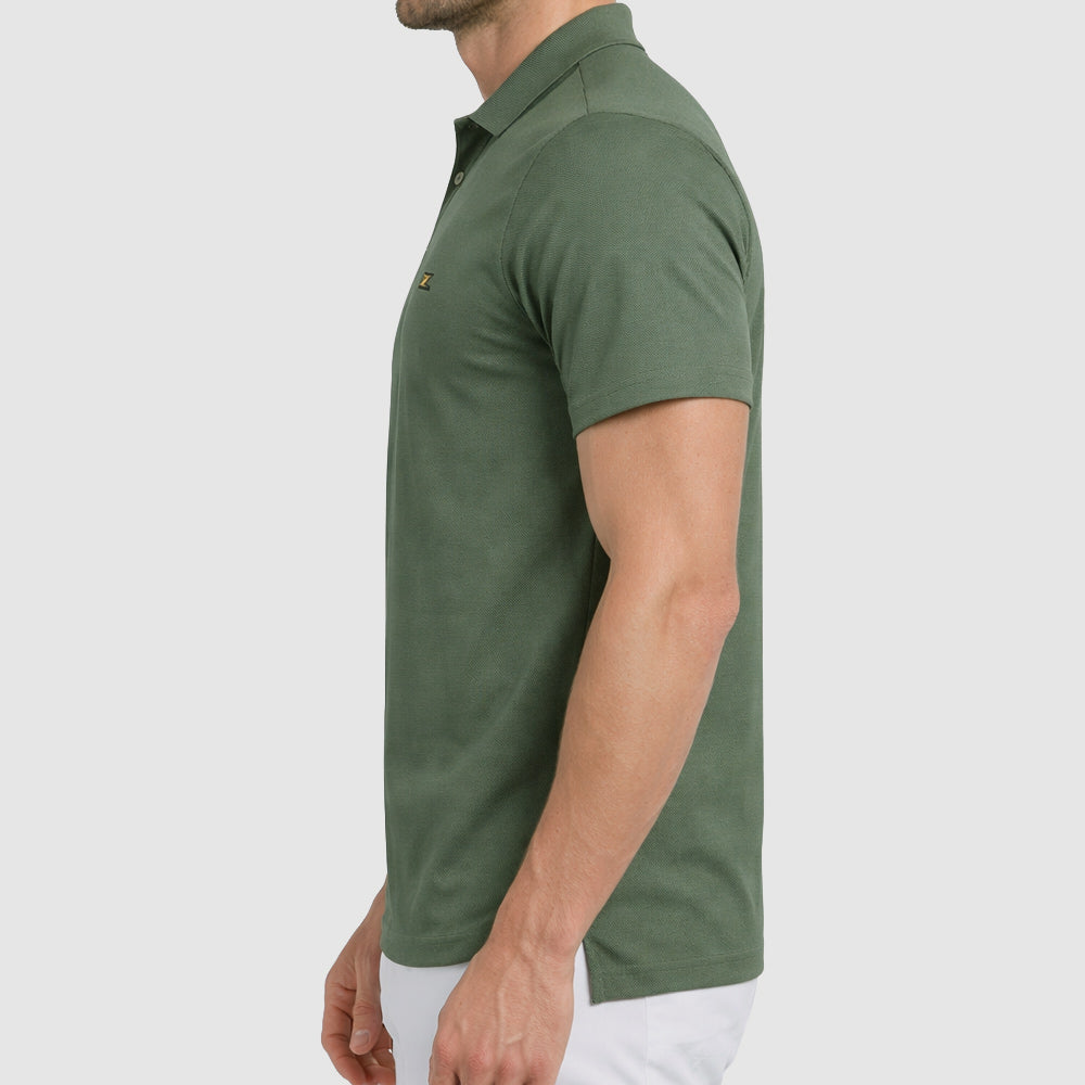 Men's Performance Mesh Polo (HSKTM-4|PKT/HSL)