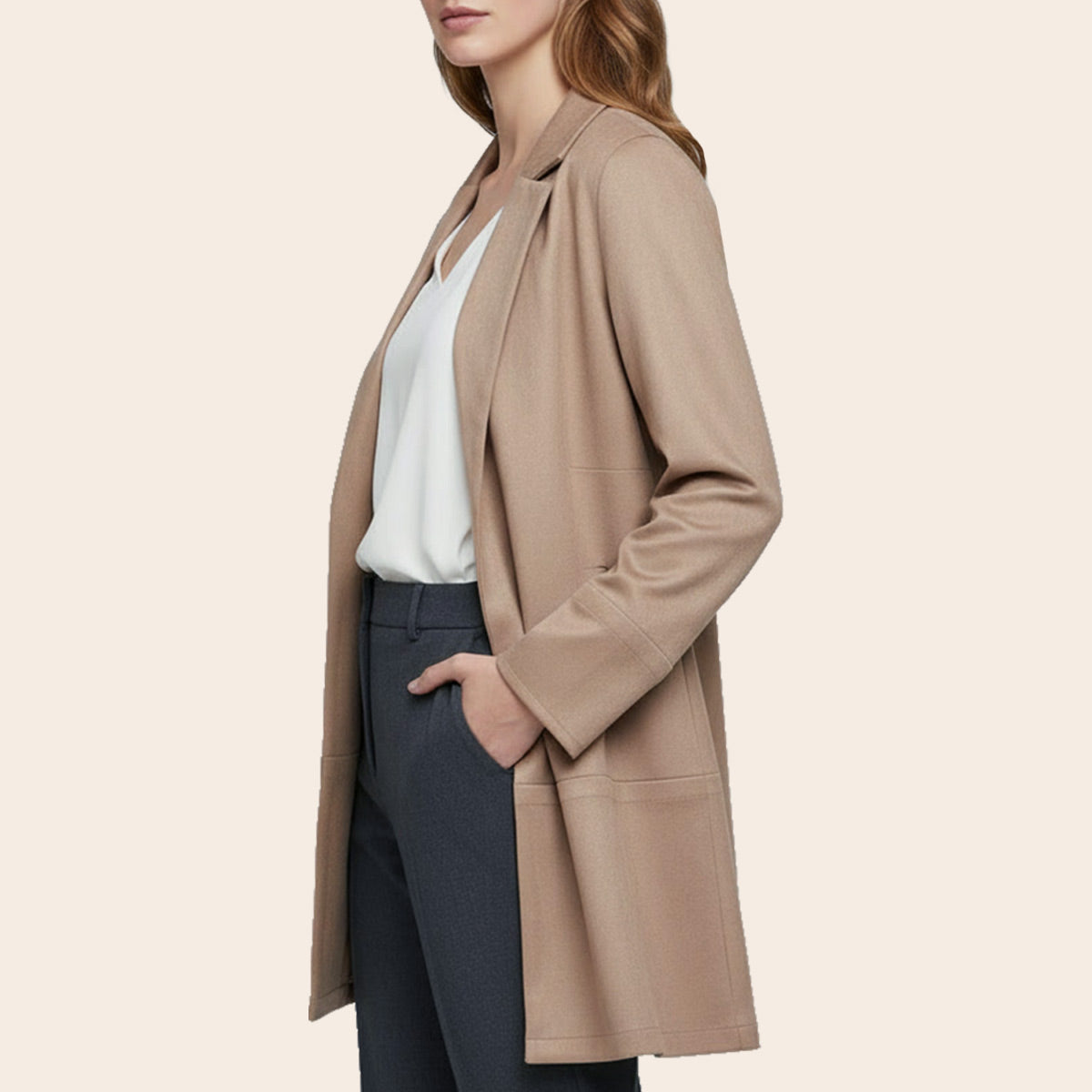Women's Suede Jacket (ORGSUD-8|1107)