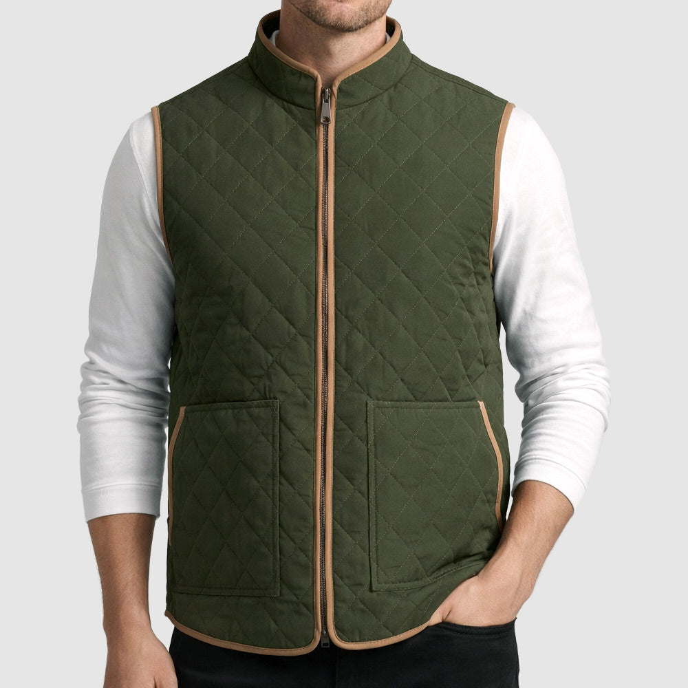 Men's TecNyl Quilted Gilet (NCRQL-6|GLF/9)