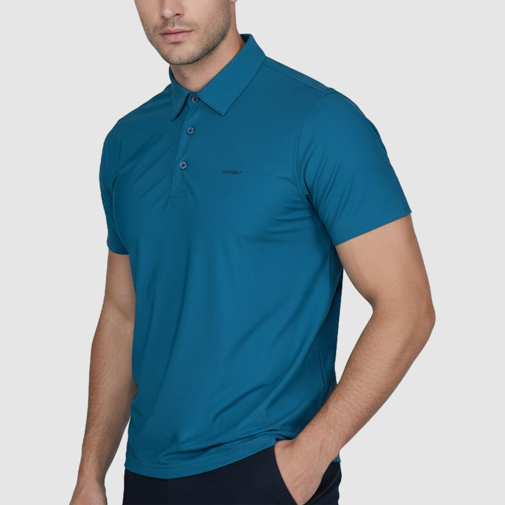 Aether Crisp Dressy Performance Polo (ATJRSC-4|TBD/HSL)