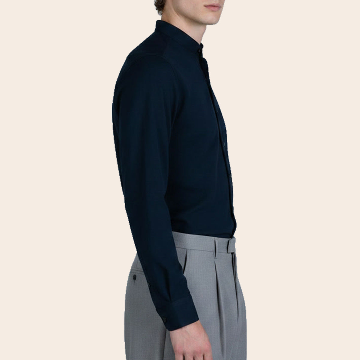 Men's Cotton Polyester Elastane Shirt (PKPCG-8|BND/SB1)