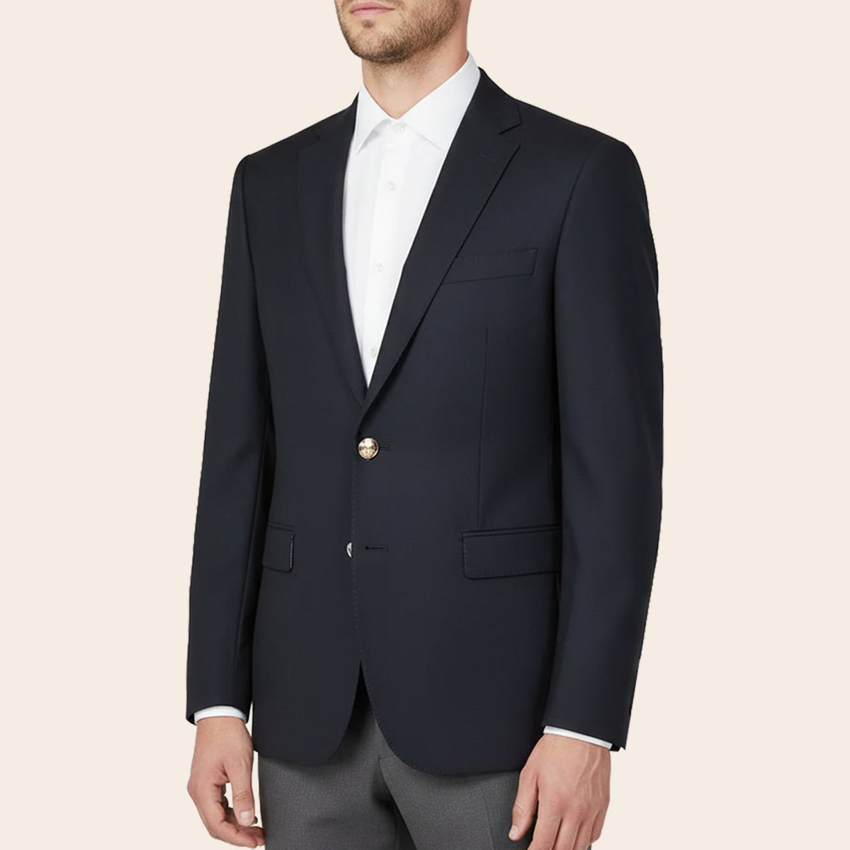 Men's Wool Rich Blend Blazer (STR-57|TLF18)