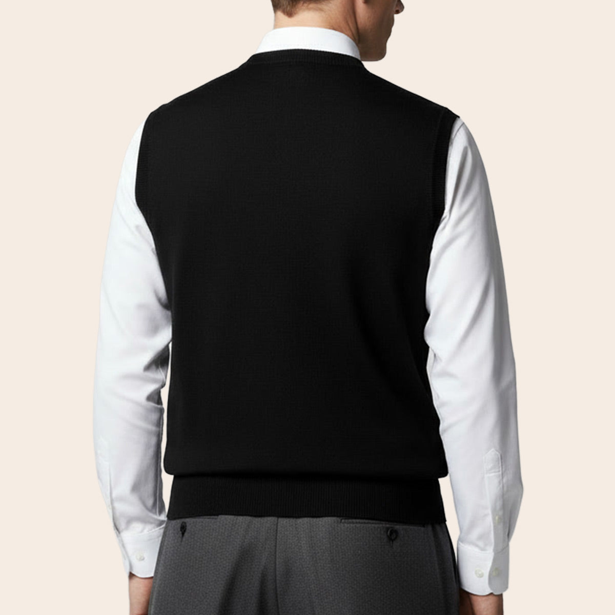 Men's Club Merino Sweater (PS-002|VNK/SLL)