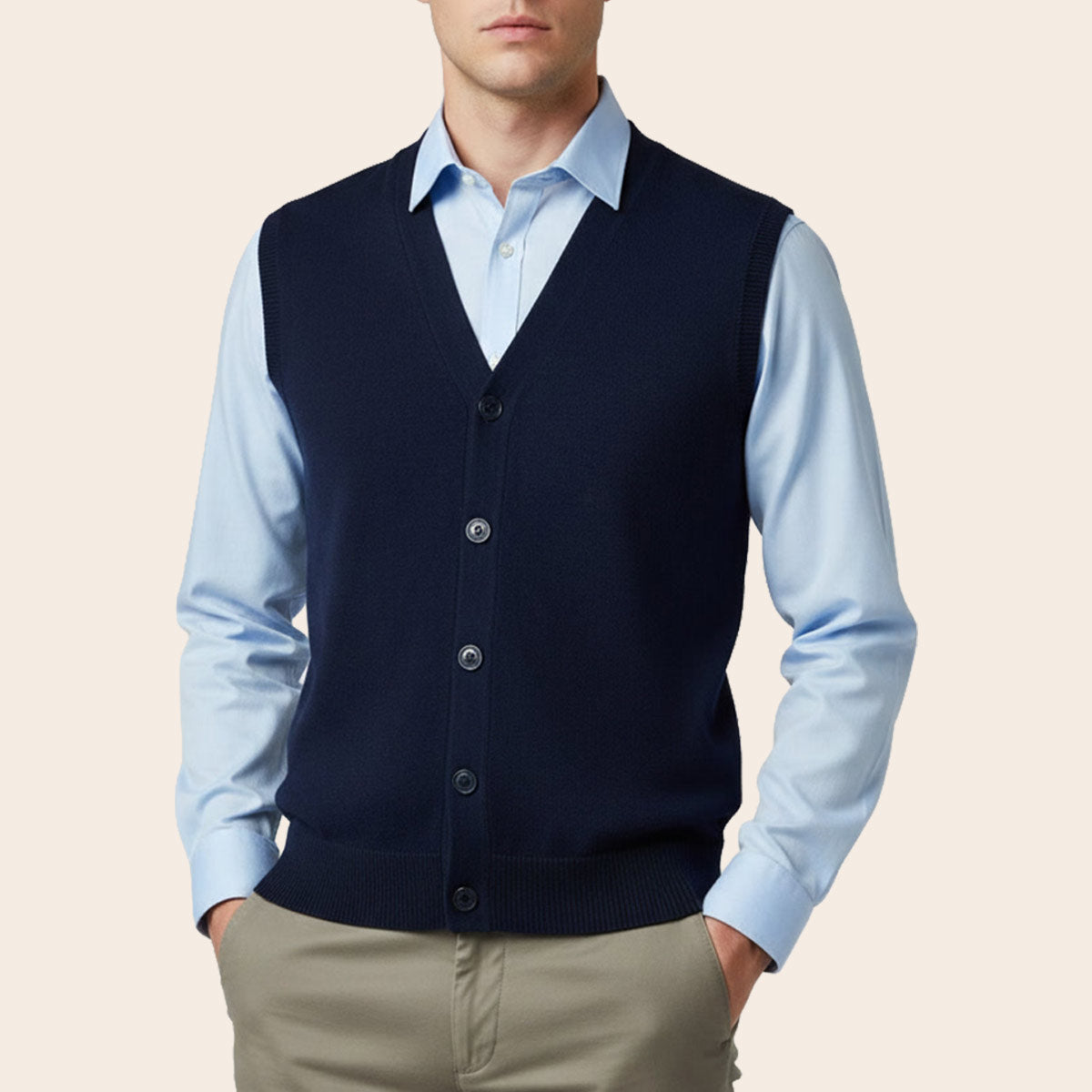 Men's Classic Lounge Sweater (J-877|VNK/SLL)