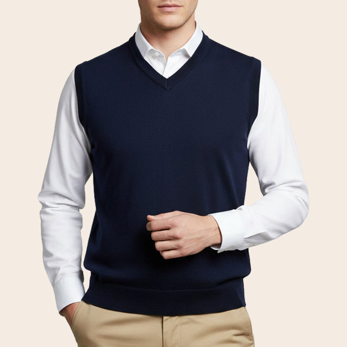 Men's Classic Lounge Sweater (J-877|VNK/SLL)