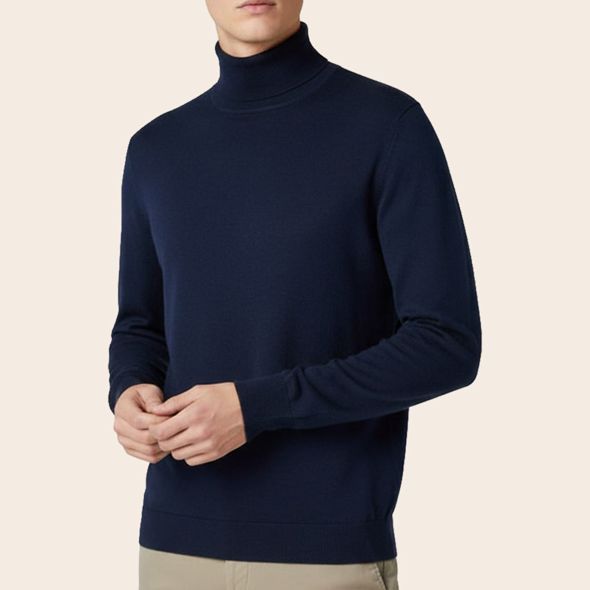 Men's Club Merino Sweater (LY-9052|HNK/FSL)