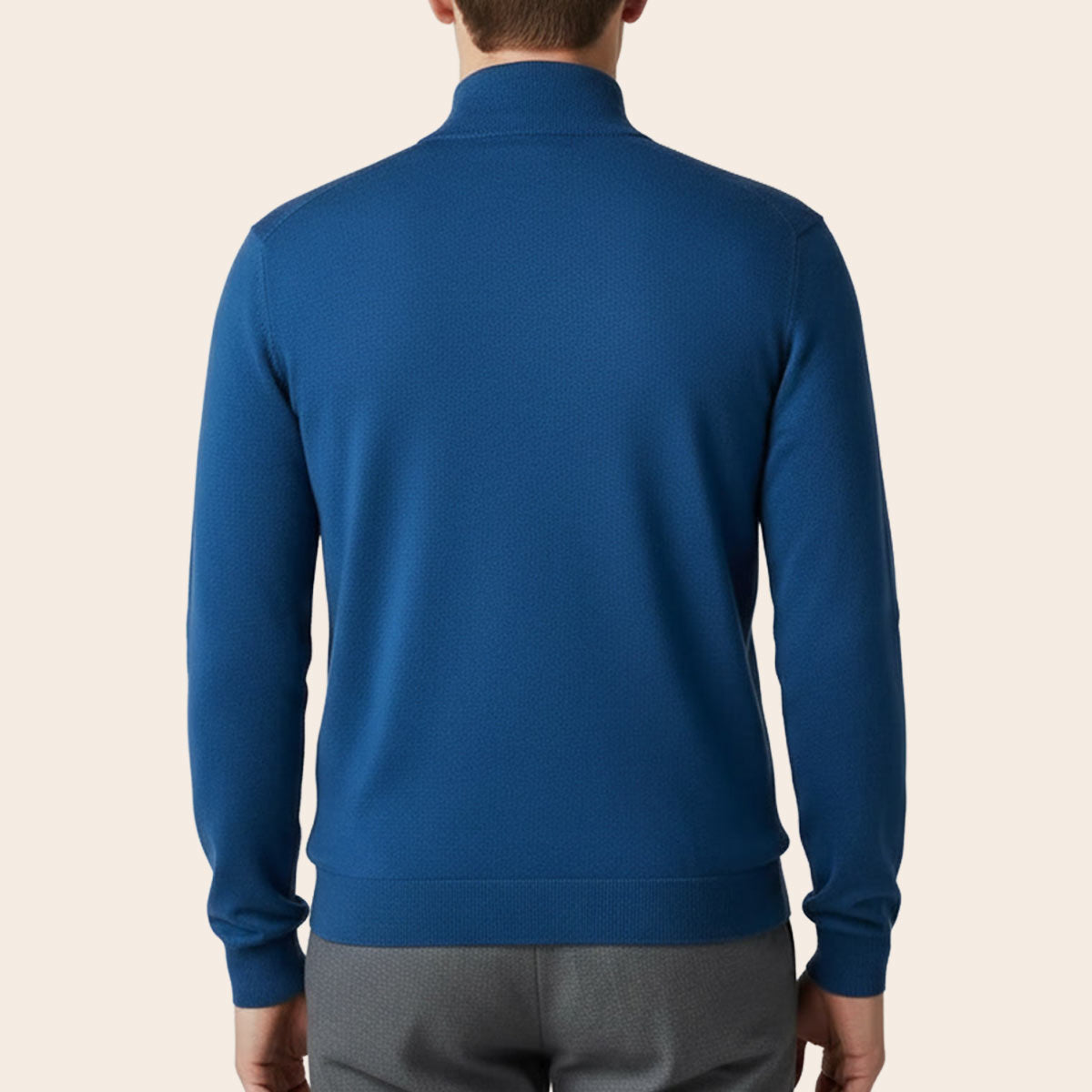 Men's Club Merino Sweater (LY-9035|HNK/FSQ)