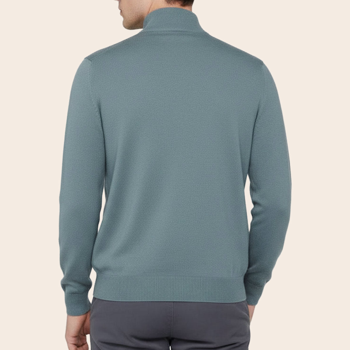 Men's Lambswool Country Cardigan (LW-076|HNK/FSZ)