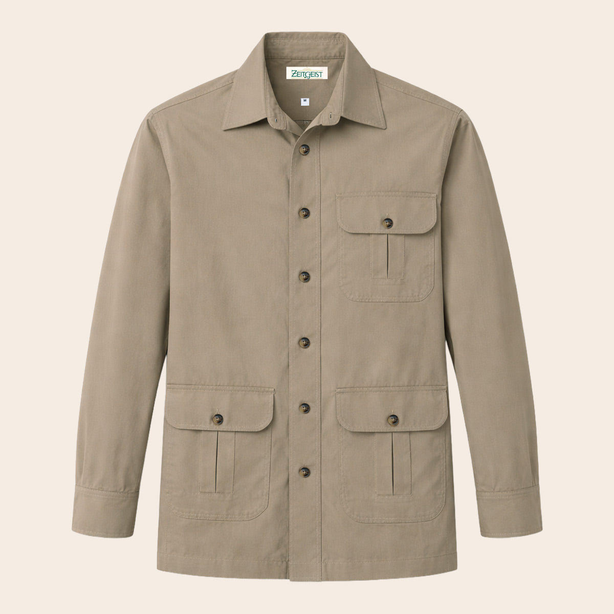 Men's Bush Coat (CTN-473|CLR/FSL)