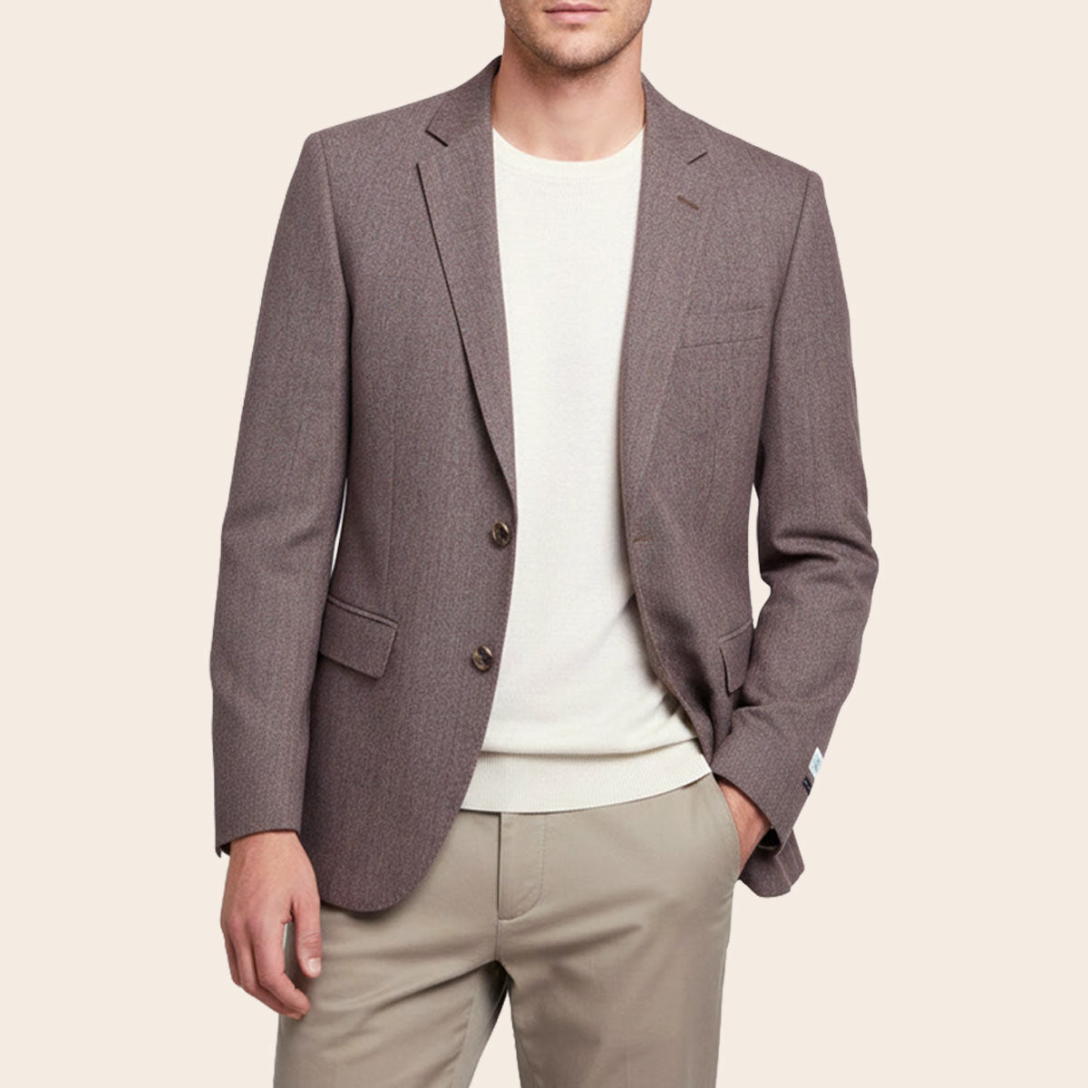 Men's Wool Blend Jacket (JTR-153|SLM)