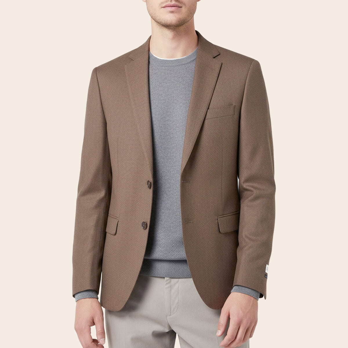 Men's Wool Blend Jacket (JTR-141|SLM)