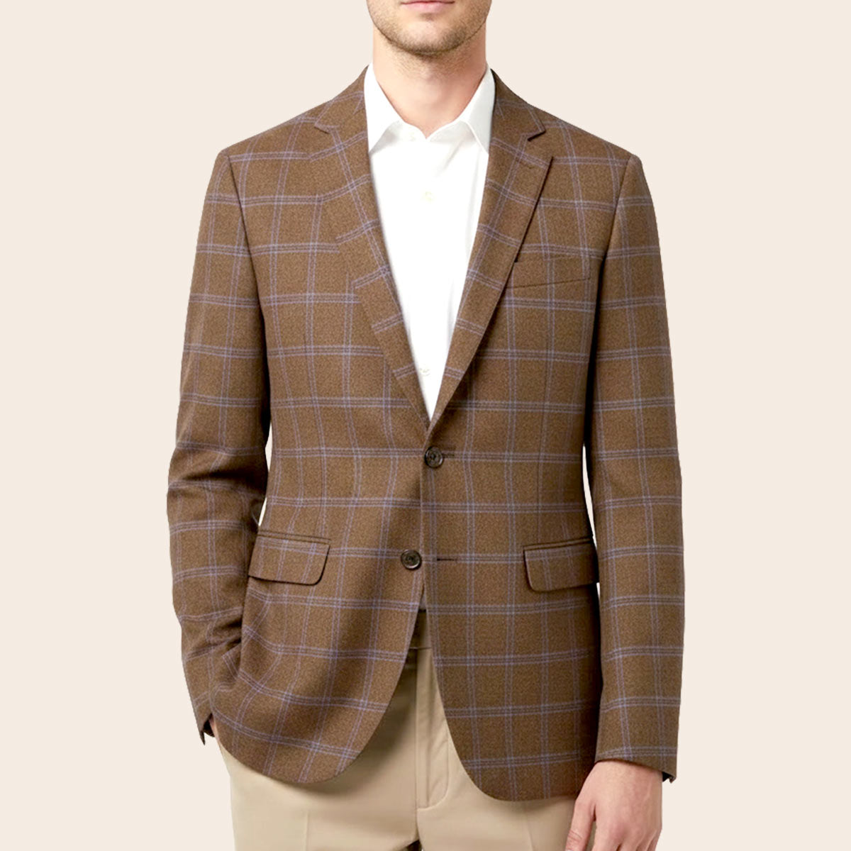 Men's Wool Blend Jacket (JTR-145|SLM)