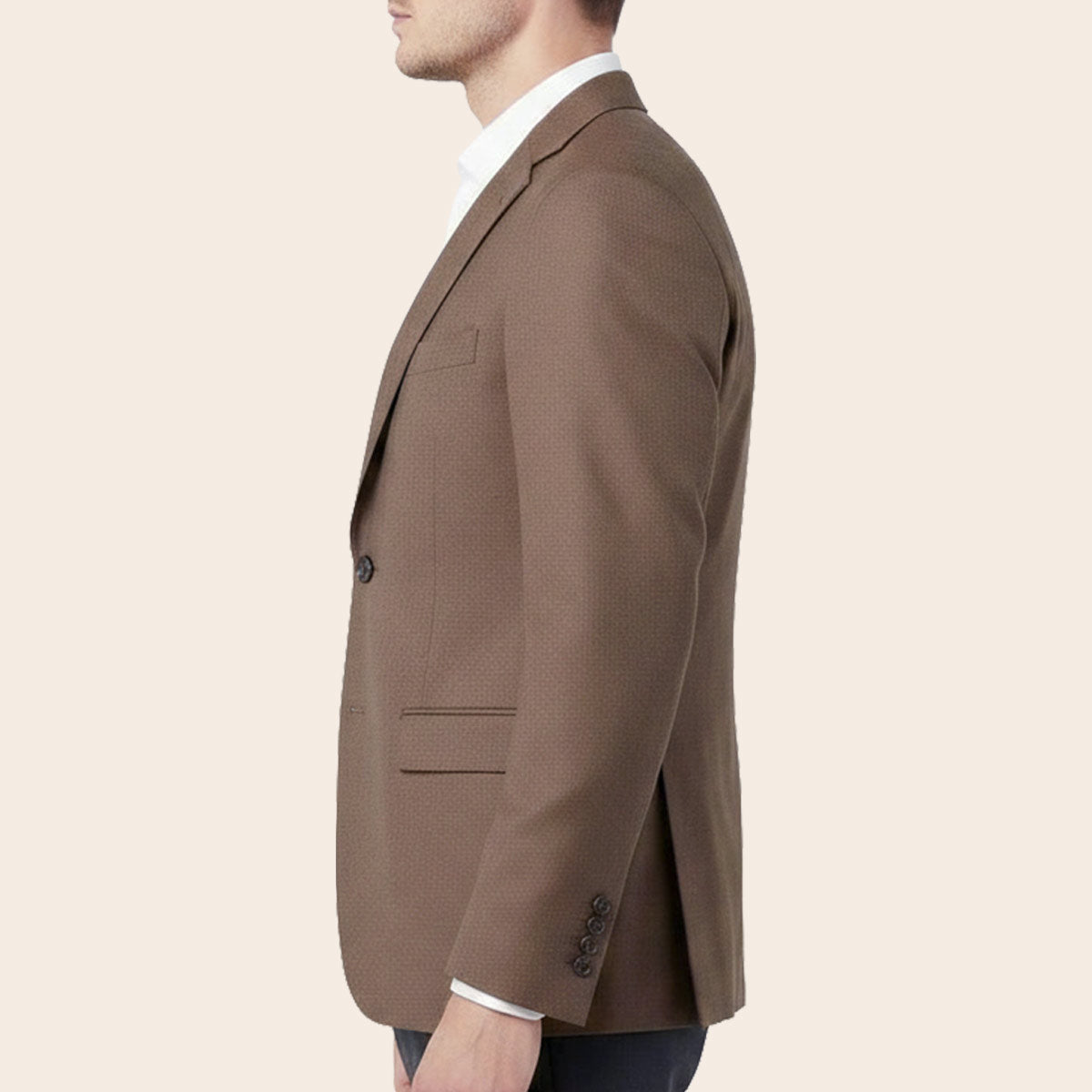 Men's Wool Blend Jacket (JTR-141|SLM)