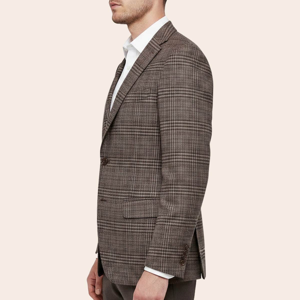 Men's Wool Blend Jacket (JWB-261|TLF18)