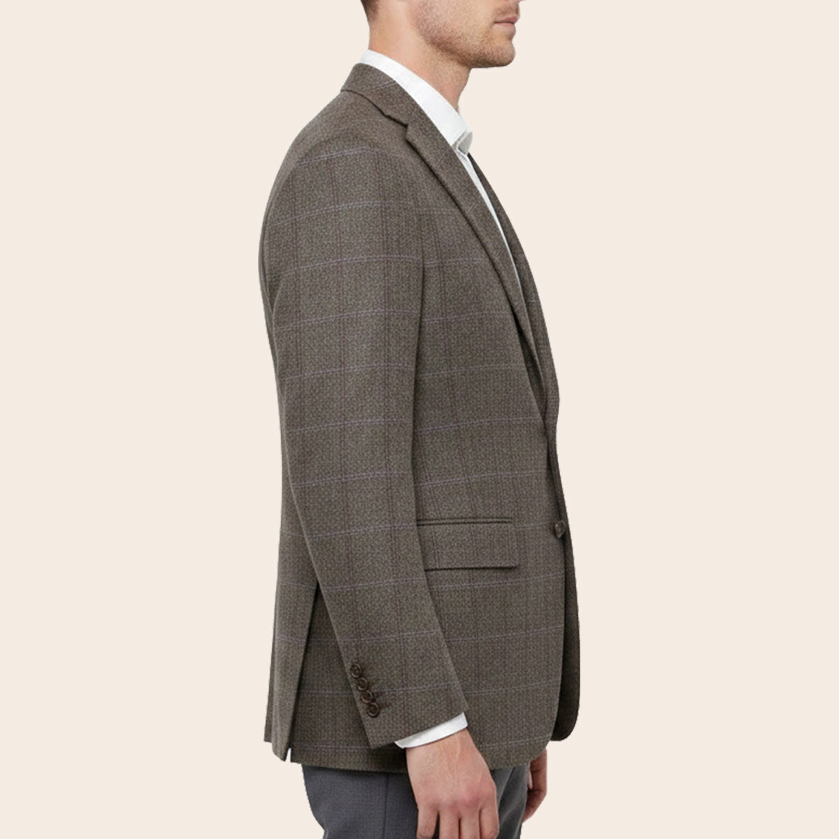 Men's Wool Blend Jacket (JWB-259|TLF18)