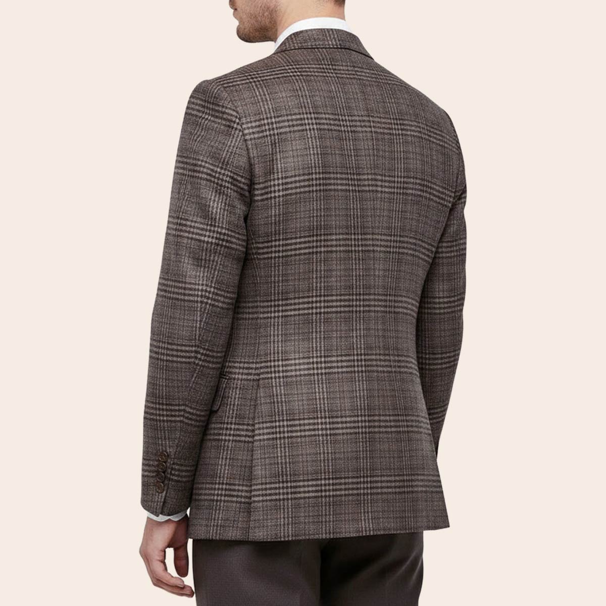 Men's Wool Blend Jacket (JWB-261|TLF18)