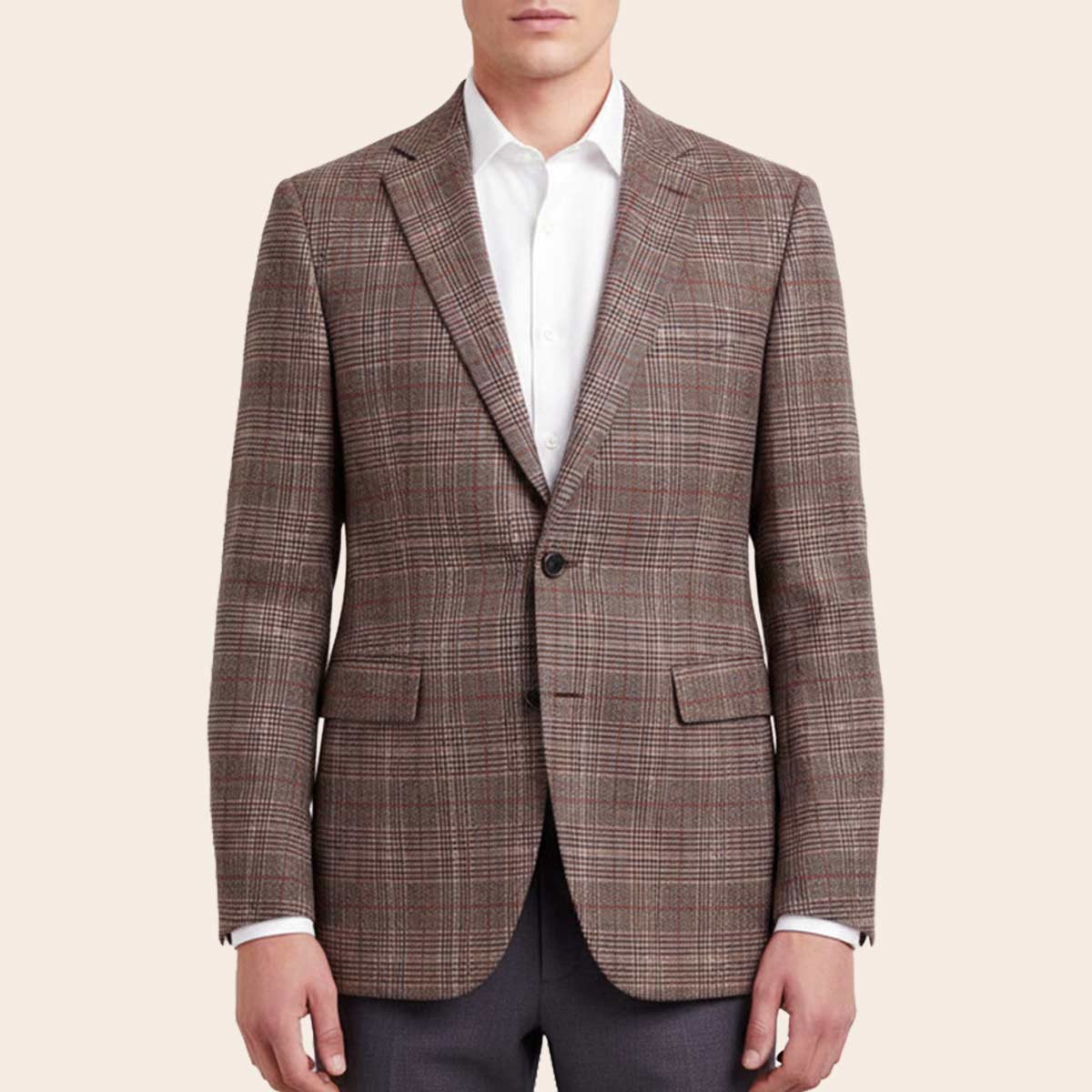 Men's Wool Blend Jacket (JWB-230|SLM)