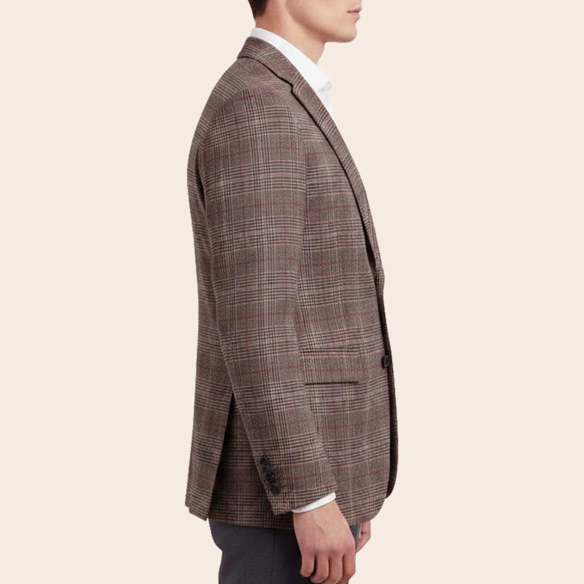 Men's Wool Blend Jacket (JWB-230|SLM)