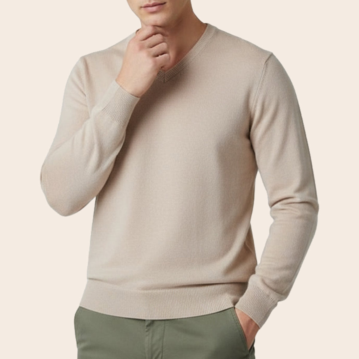 Men's Classic Lounge Sweater (CS-02|VNK/FSL)