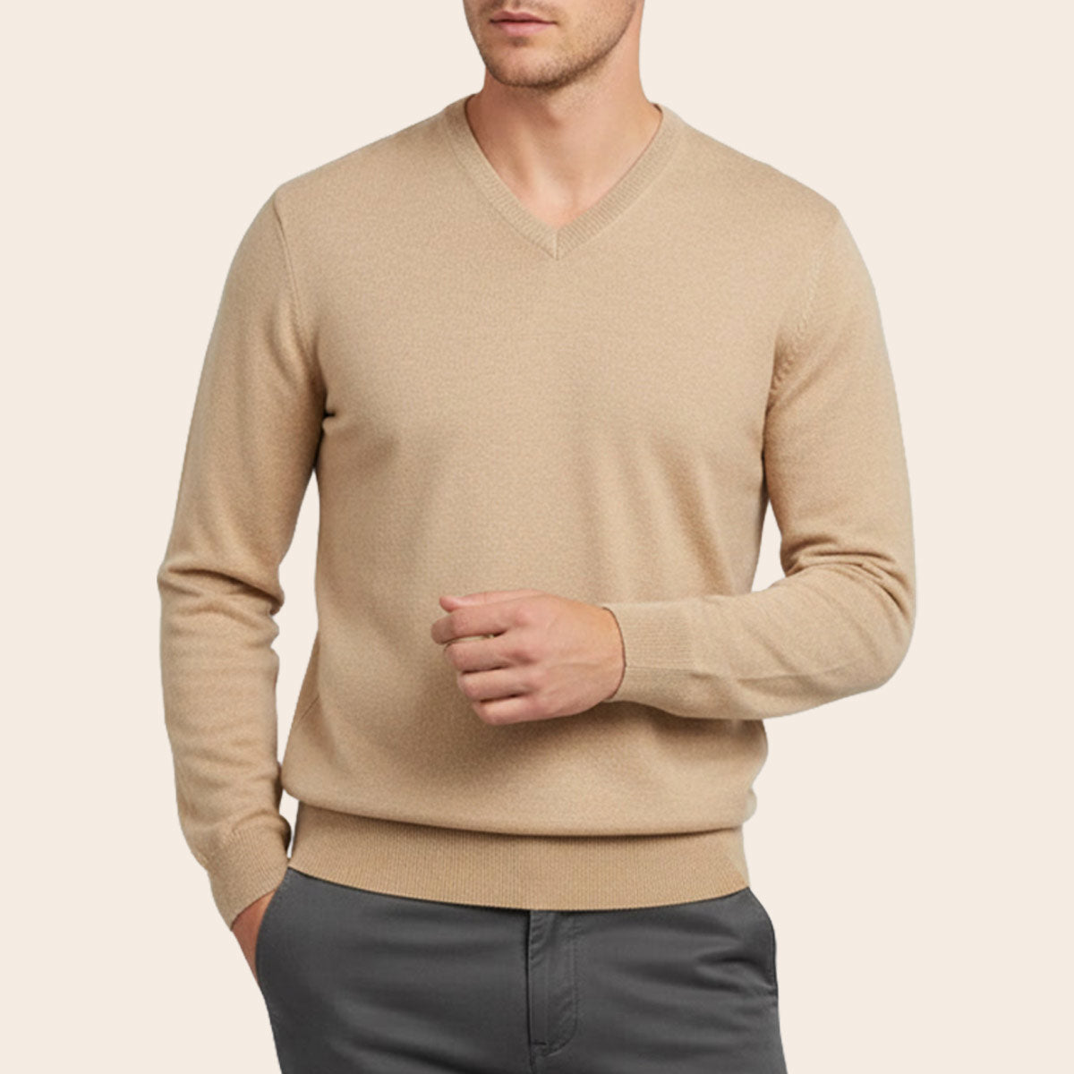 Men's Classic Lounge Sweater (CN-050|VNK/FSL)