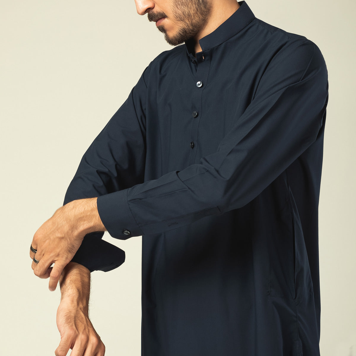 Men's Kameez Shalwar (RVLPSH-4|U3234/BND-CCF)