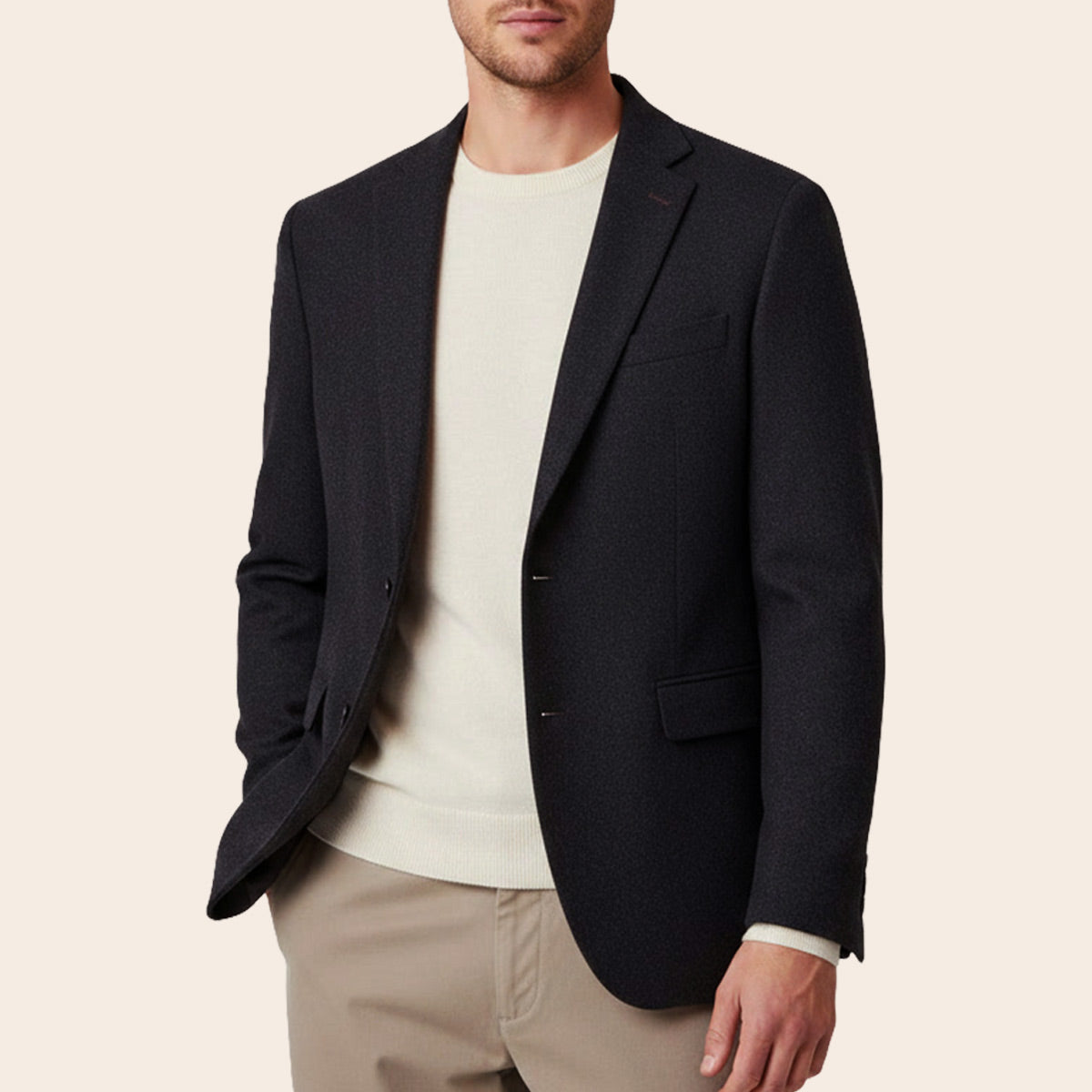 Men's Wool Blend Jacket (JWB-265|TLF18)