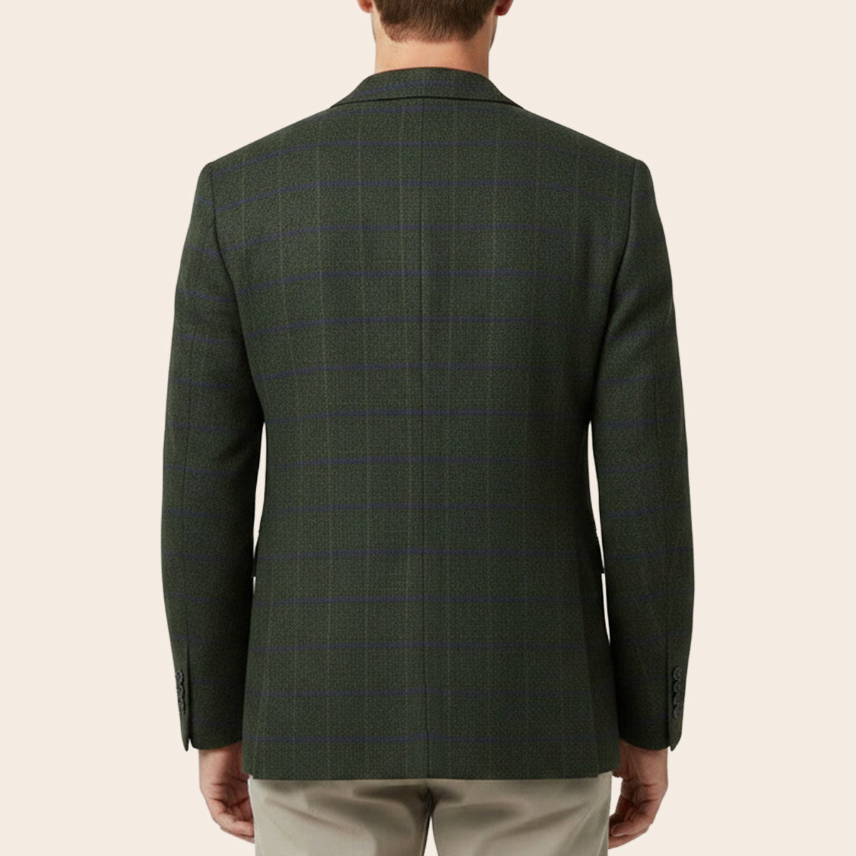 Men's Wool Blend Jacket (JWB-222|TLF18)
