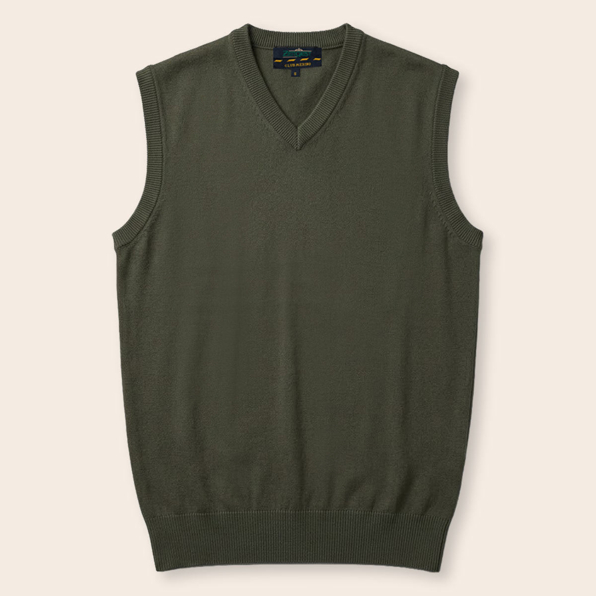Men's Club Merino Sweater (PS-112|VNK/SLL)