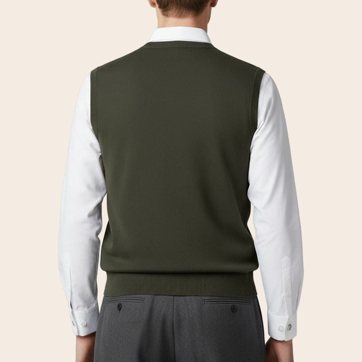 Men's Club Merino Sweater (PS-112|VNK/SLL)