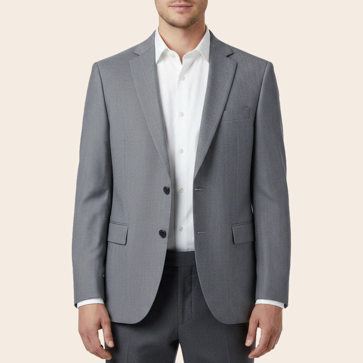 Men's Super Fine Wool Blend Jacket (DCM-3004|TLF18)