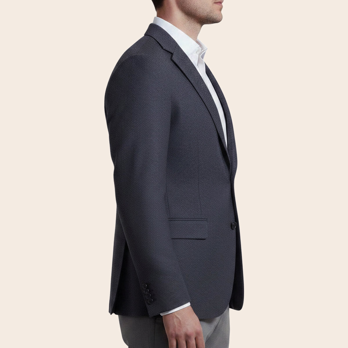 Men's Wool Blend Jacket (JTR-124|SLM)