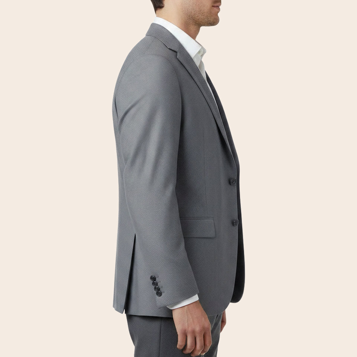 Men's Super Fine Wool Blend Jacket (DCM-3004|TLF18)