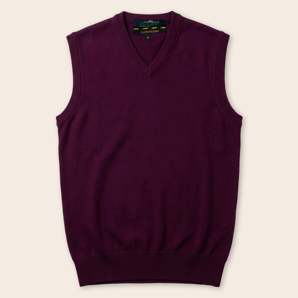 Men's Club Merino Sweater (LY-9085|VNK/SLL)
