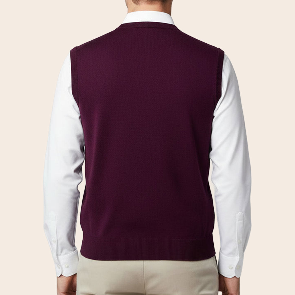 Men's Club Merino Sweater (LY-9085|VNK/SLL)