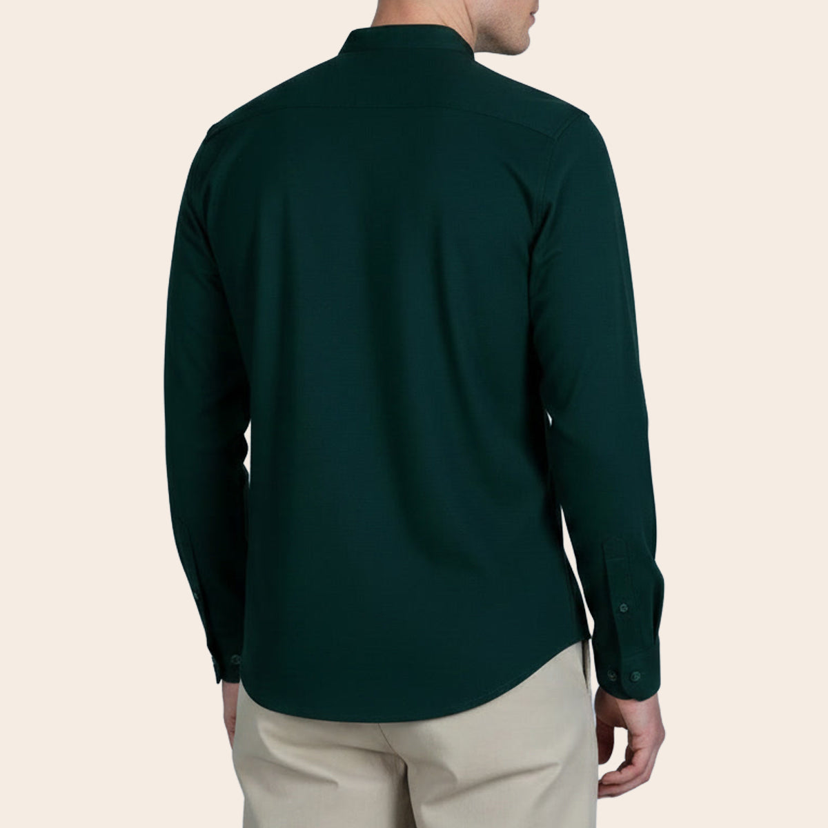 Men's Cotton Polyester Elastane Shirt (PKPCG-9|BND/SB1)