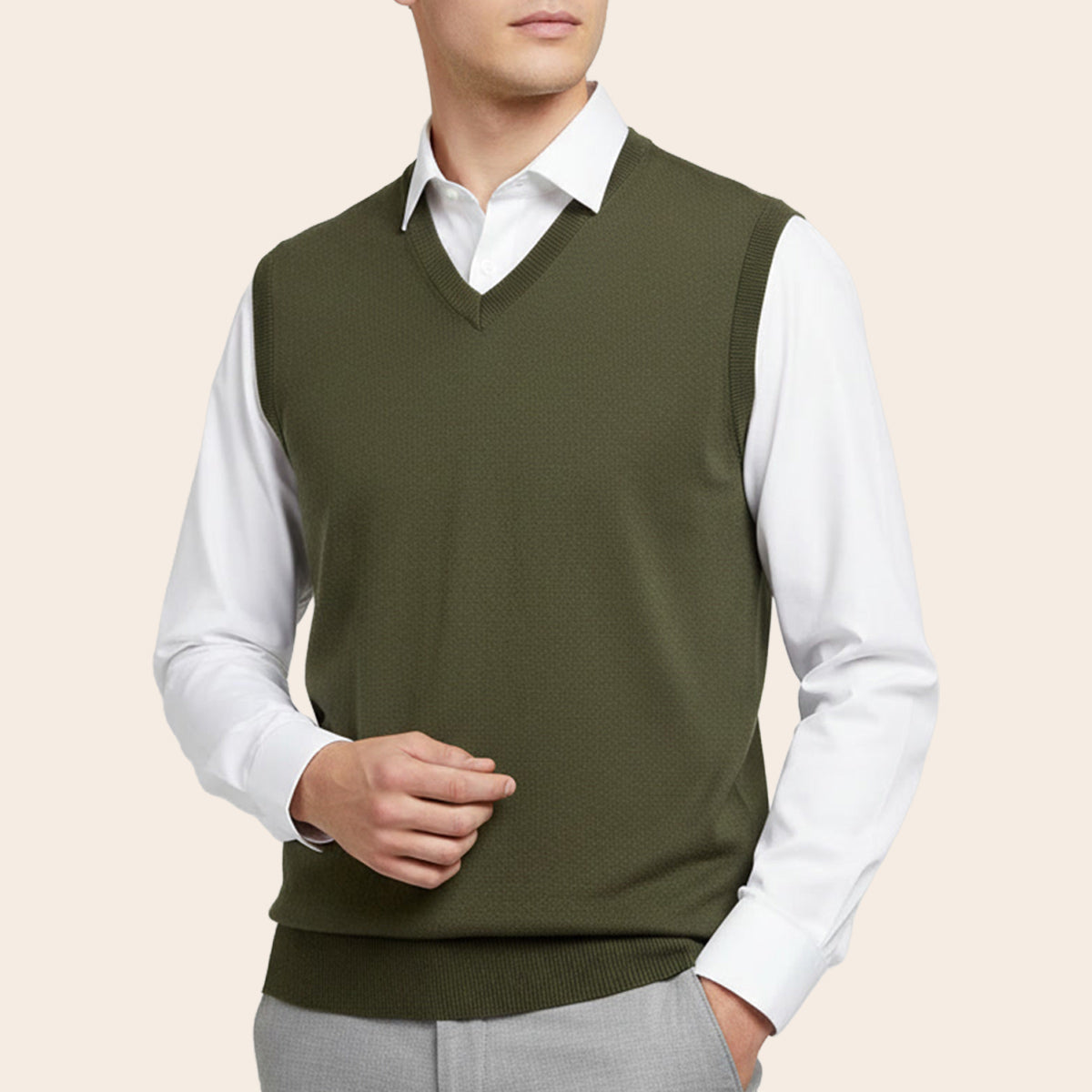Men's Classic Lounge Sweater (J-819|VNK/SLL)