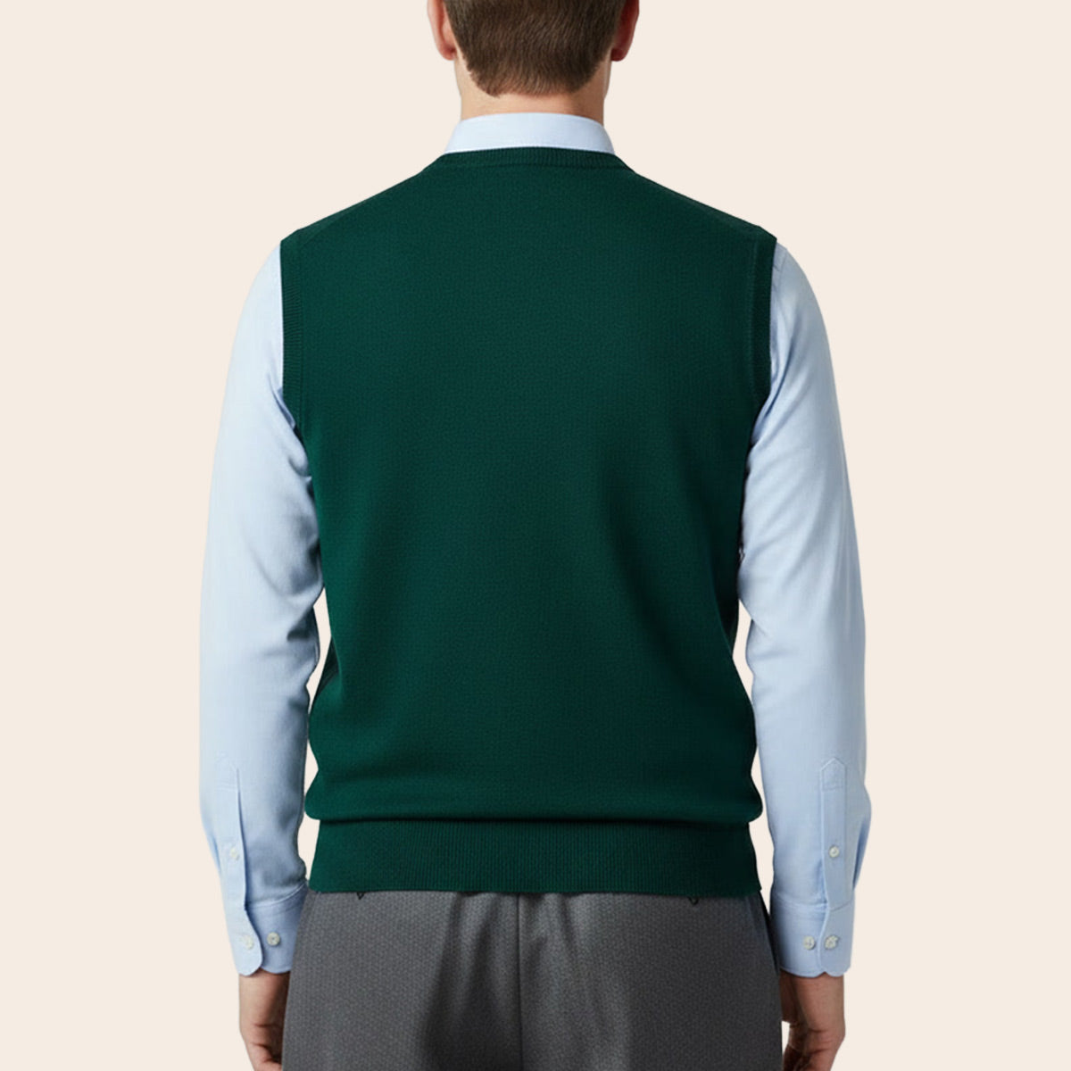 Men's Club Merino Sweater (LY-9097|VNK/SLL)